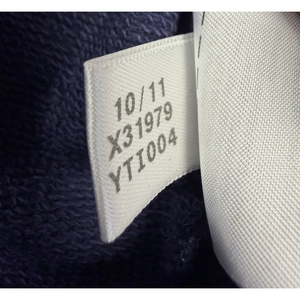 Adidas Originals 72 Sleeveless Hoodie Tank Top XL Navy Trefoil Graphic X31979 - Picture 7 of 8